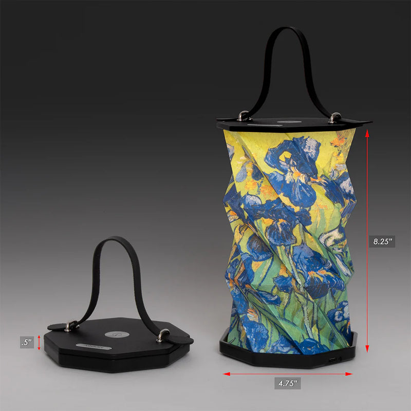 Origami Lanterns - Vincent Van Gogh Irises