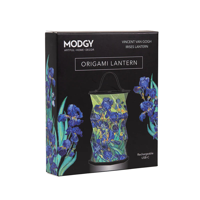 Origami Lanterns - Vincent Van Gogh Irises