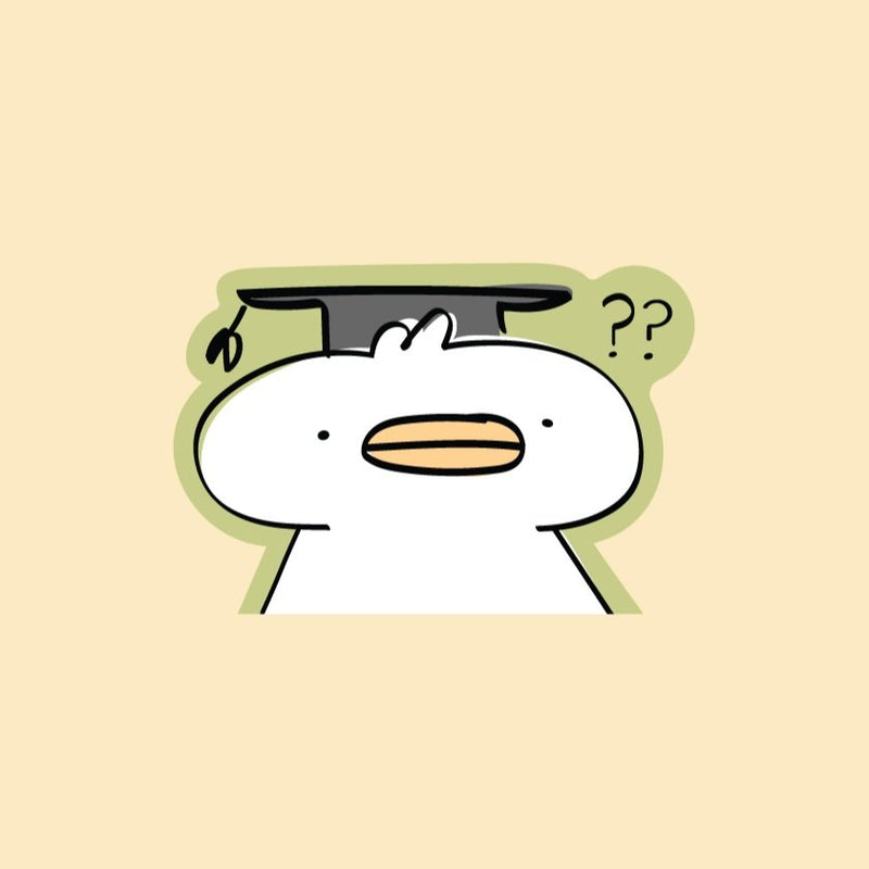 Vinyl Sticker - Grad Duck