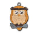 Wooden Handmade Keyring - Owl 1