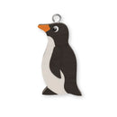 Wooden Handmade Keyring - Penguin