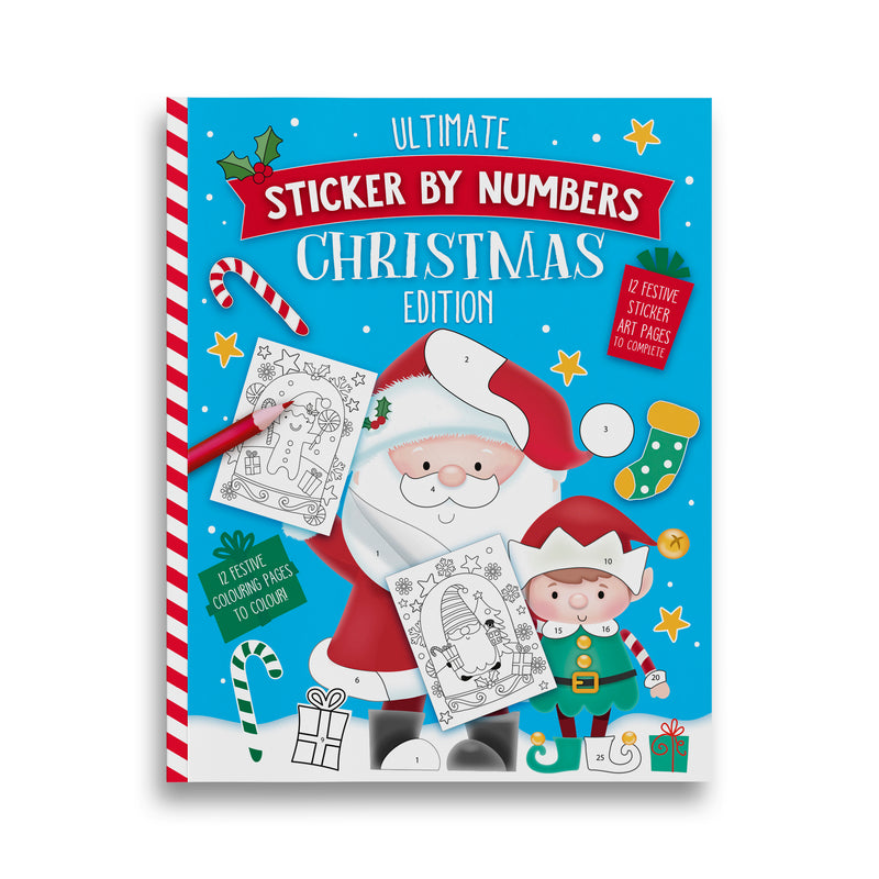 Ultimate Sticker By Numbers - Christmas