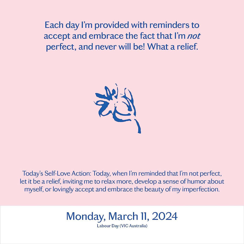 A Year of Self-Love Page-A-Day® Calendar 2024 (Pre-Order Arrives Mid October) - SpectrumStore SG