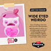Love Fuggs 9" Plush  -  Wide Eye Weirdo (Pink)