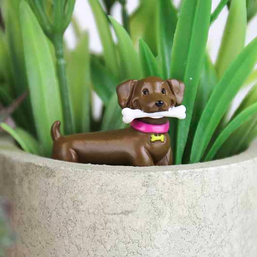 Adorable Dogs Plant Markers