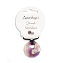Gemstone Donut Pendant