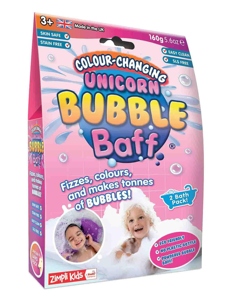 Bubble Bath Colour Changing - 160g : Unicorn (2 bath pack) - SpectrumStore SG