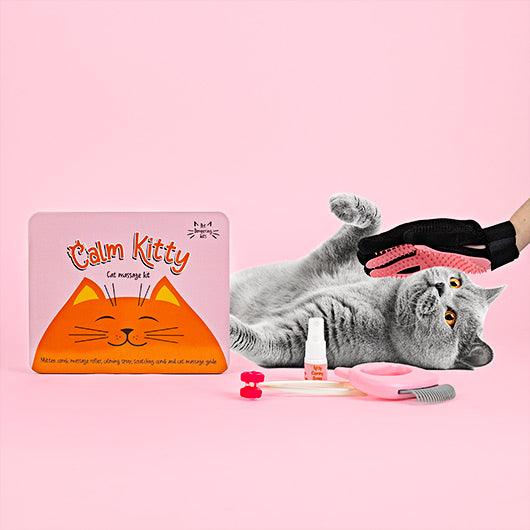 Calm Kitty Cat Massage Kit