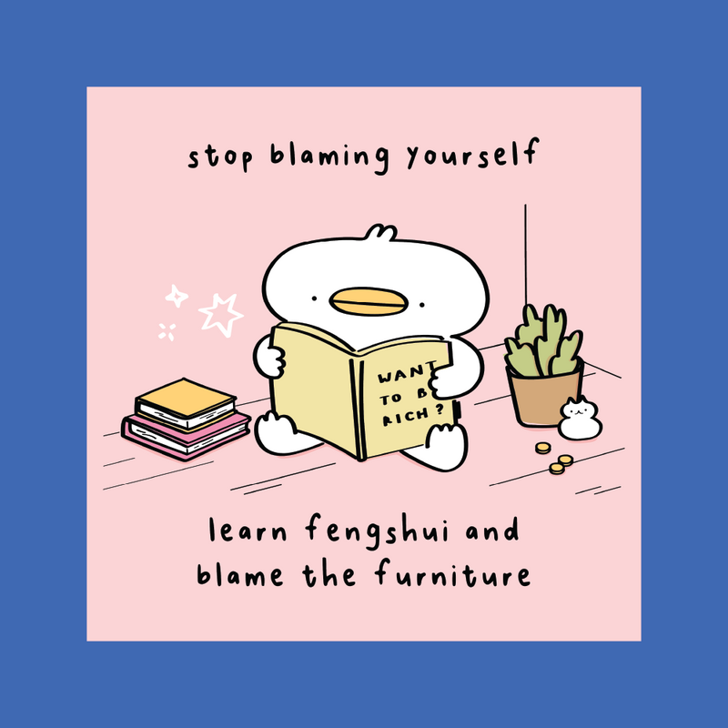 Card - Don't Blame Yourself