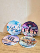 Ceramic Coaster - Merlion Park