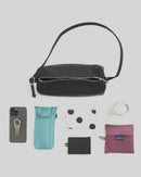 Nylon Loaf Bag - Black and Cream Gingham