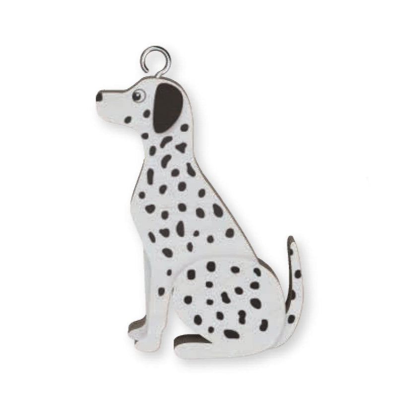 Wooden Handmade Keyring - Dalmatian