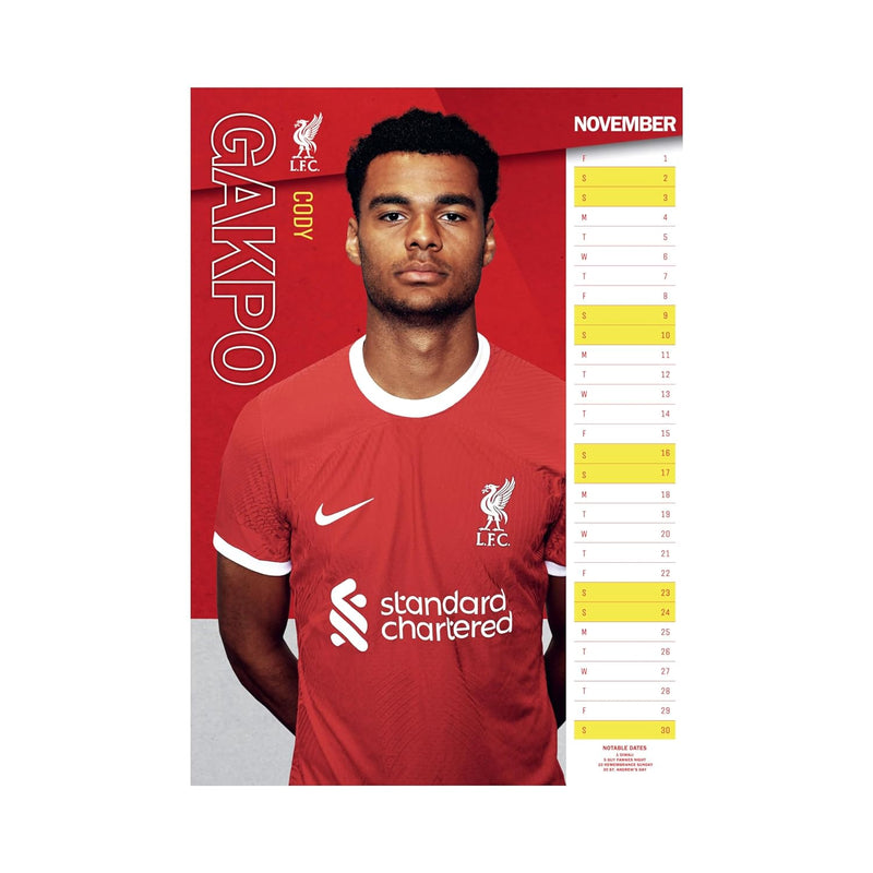 Liverpool Fc 2024 A3 Calendar
