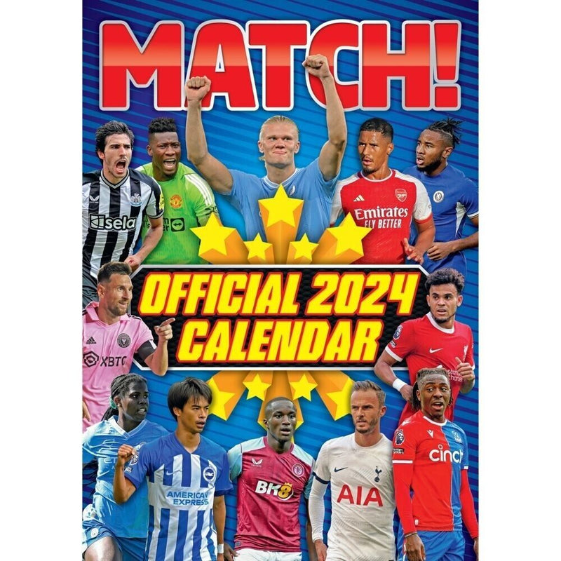 Match! Football (magazine) 2024 A3 Calendar