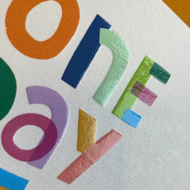 One day at a time Card