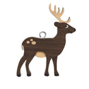 Wooden Handmade Keyring - Deer