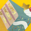 Happy Birthday to you - Cake Card
