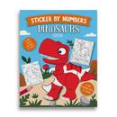 Book Sticker By Number - Dino