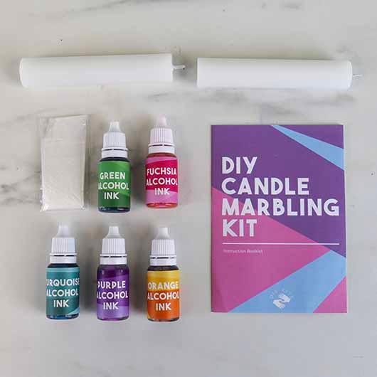 DIY Candle Marbling Kit