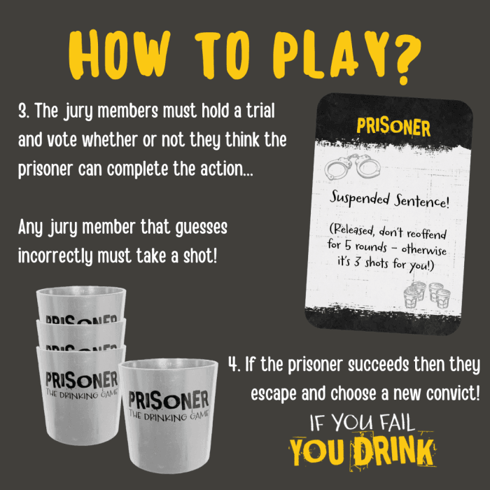 Drinking Game - Prisoner - SpectrumStore SG