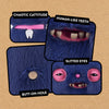 Alley Cat 9" Plush  - Blue & Pink Cheezee