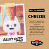 Alley Cat 9" Plush  - White & Pink Cheezee