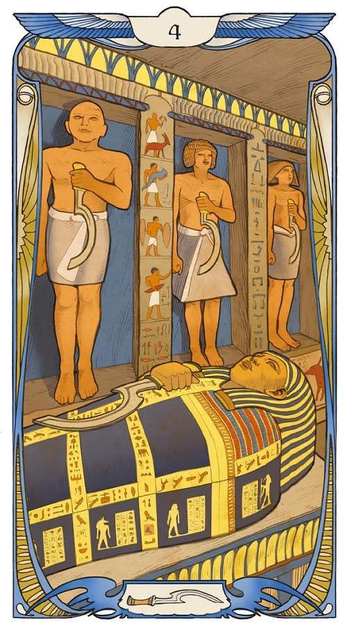 Egyptian Art Nouveau Tarot - SpectrumStore SG