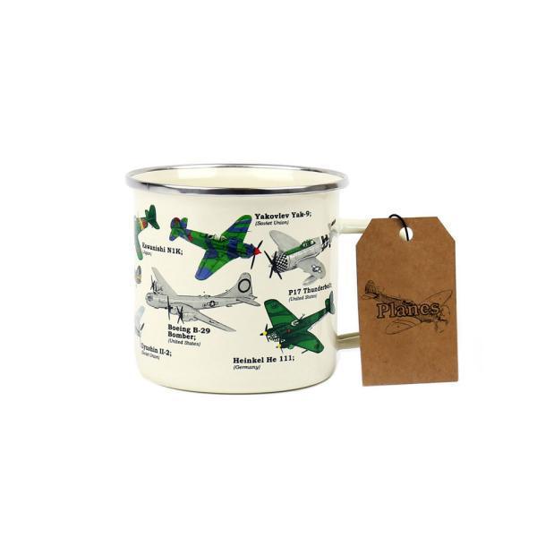 Enamel Mug: Planes - SpectrumStore SG