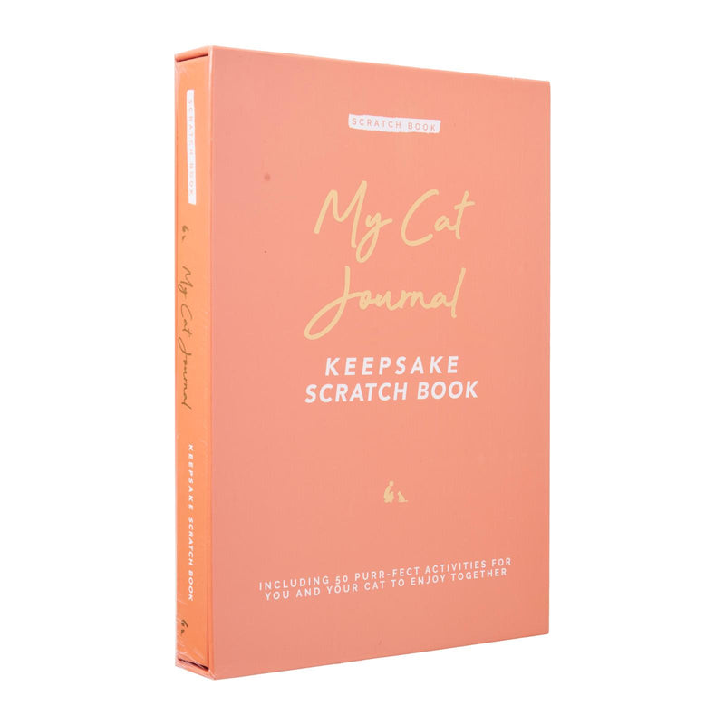 My Cat Journal Scratch Book