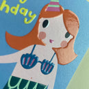 Happy Birthday Mermaid Card