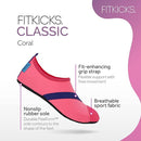 Fitkicks Womens: Coral - SpectrumStore SG