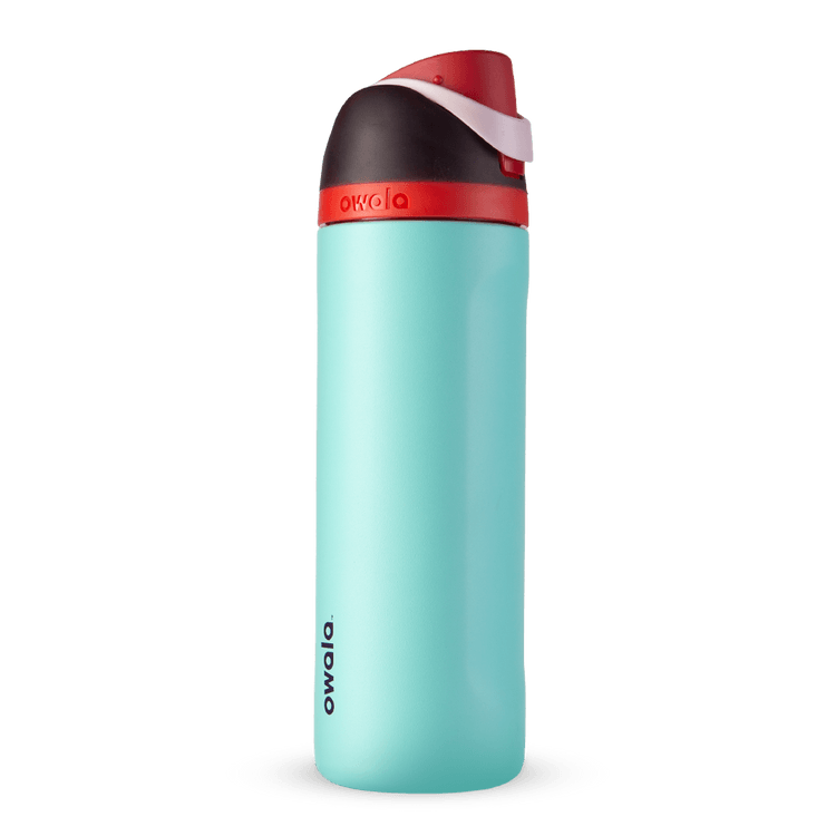 FreeSip Stainless Steel 24oz - Teal (Cherry on Top)
