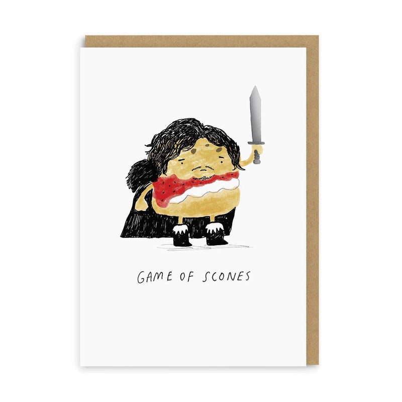 Game Of Scones Greeting Card - SpectrumStore SG