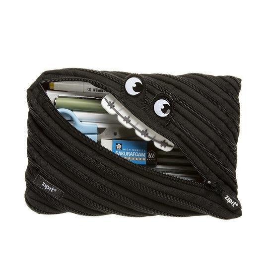 Gorge Jumbo Pencil Case Black - SpectrumStore SG