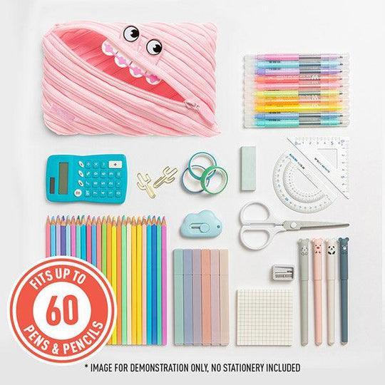 Gorge Jumbo Pencil Case Pink - SpectrumStore SG