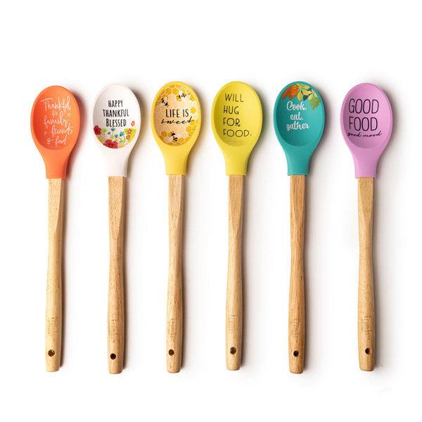 Homemade Happiness Silicone Spoons - SpectrumStore SG
