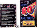 How 80s Are You? 80s Trivia Cards - SpectrumStore SG