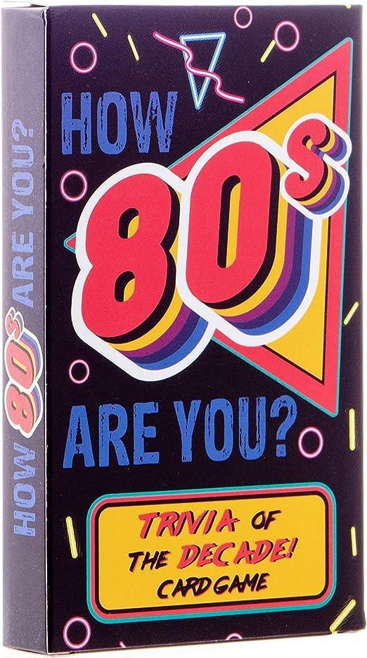 How 80s Are You? 80s Trivia Cards - SpectrumStore SG