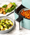 Essentials Collapsible Silicone Air Fryer Basket - Round