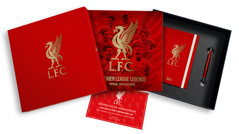 Liverpool Fc 2024 Calendar & Diary Musical Gift Box (Pre-Order Arrives Mid October) - SpectrumStore SG