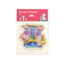 Singapore Acrylic Magnet - The Colorful Arts Scene