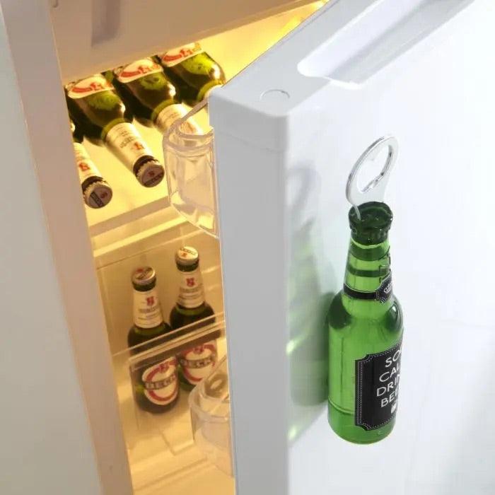Magnetic Beer Bottle Shaped Bottle Opener - Good For Heart - SpectrumStore SG
