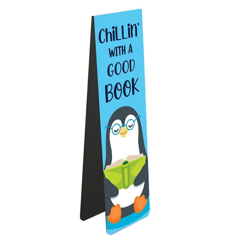 Magnetic Bookmark: Chillin with a good book - SpectrumStore SG