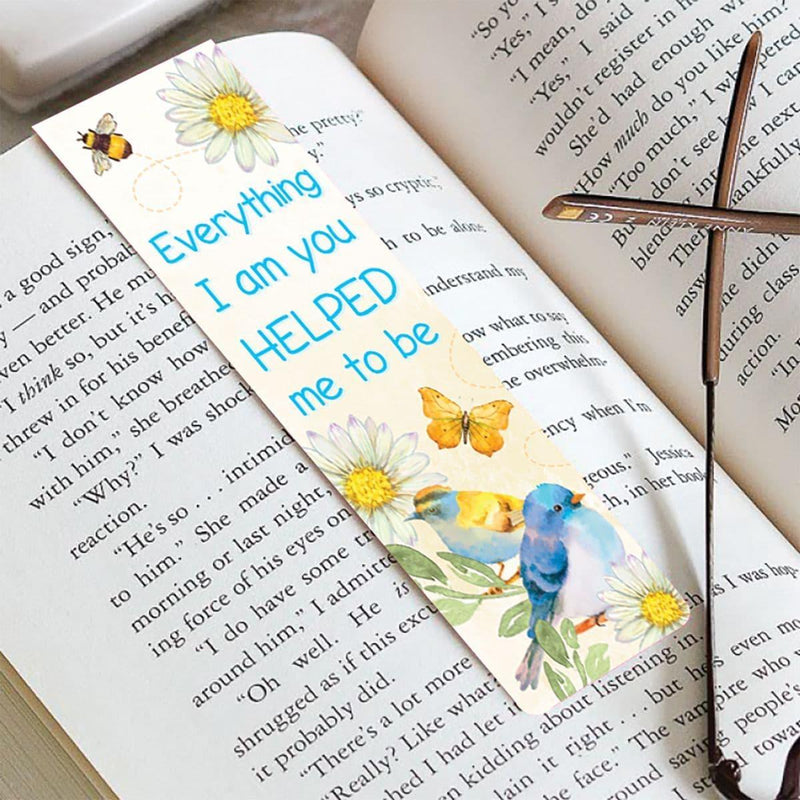 Magnetic Bookmark: Everything I am You Helped Me - SpectrumStore SG