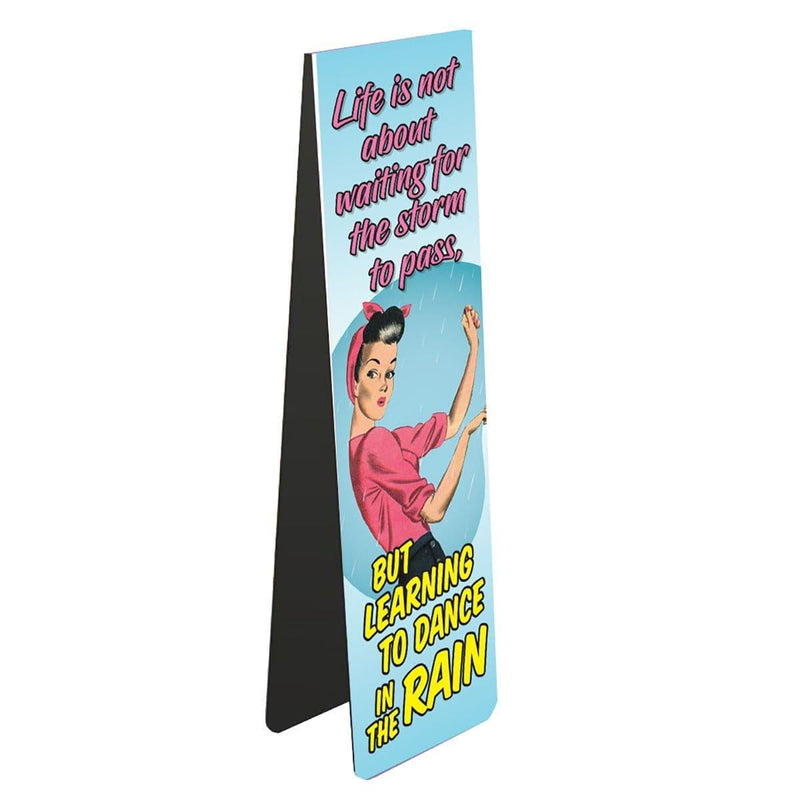Magnetic Bookmark: Life is not About Waiting - SpectrumStore SG