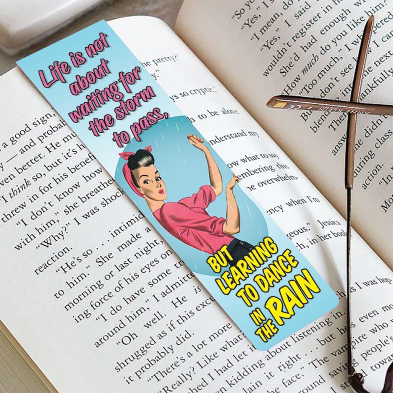 Magnetic Bookmark: Life is not About Waiting - SpectrumStore SG