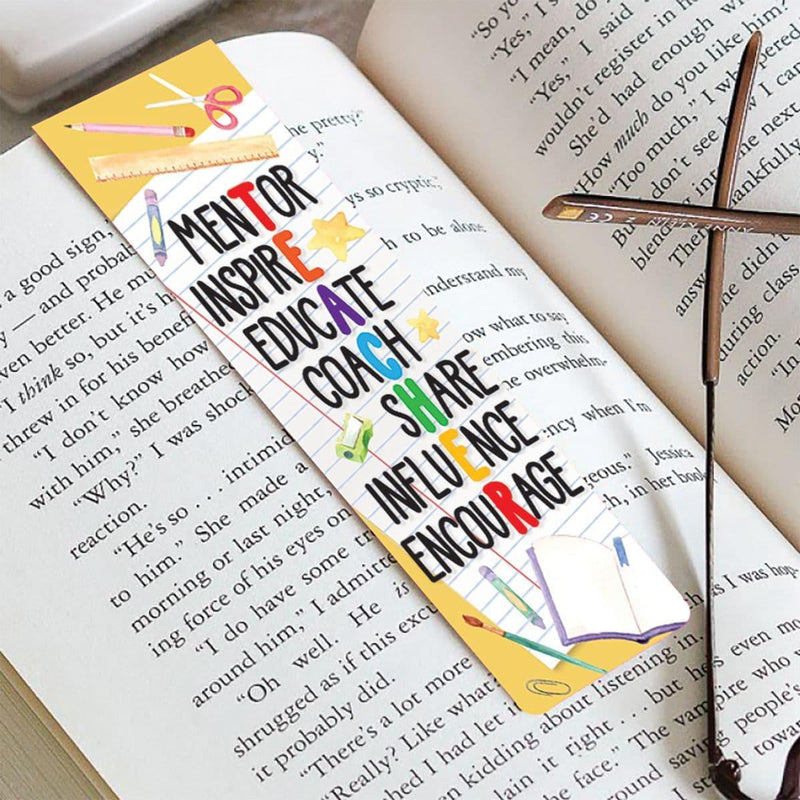 Magnetic Bookmark: Mentor Inspire Educate Coach - SpectrumStore SG