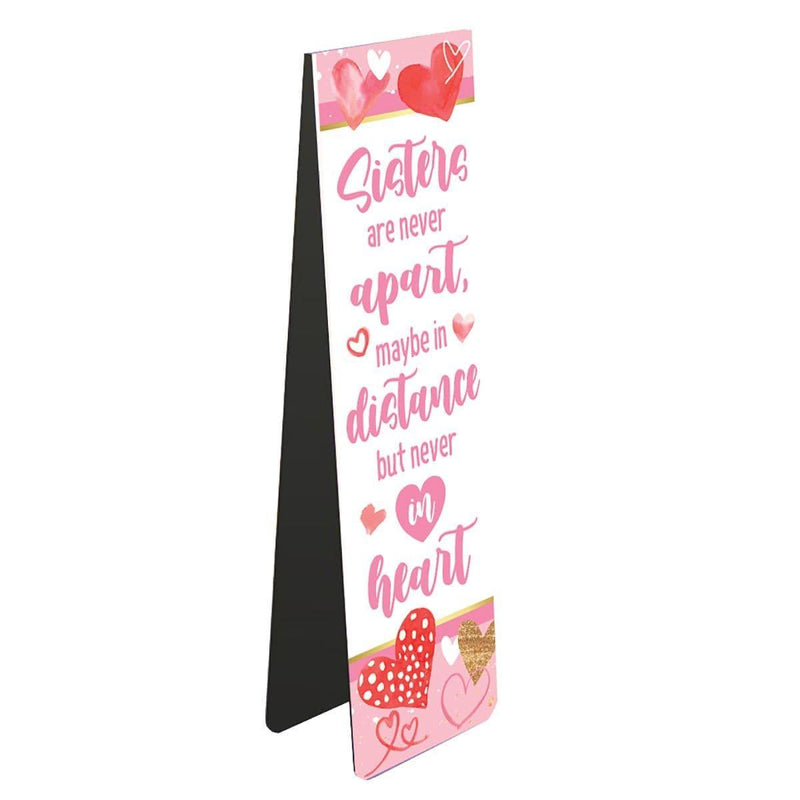 Magnetic Bookmark: Sisters Are Never Apart - SpectrumStore SG