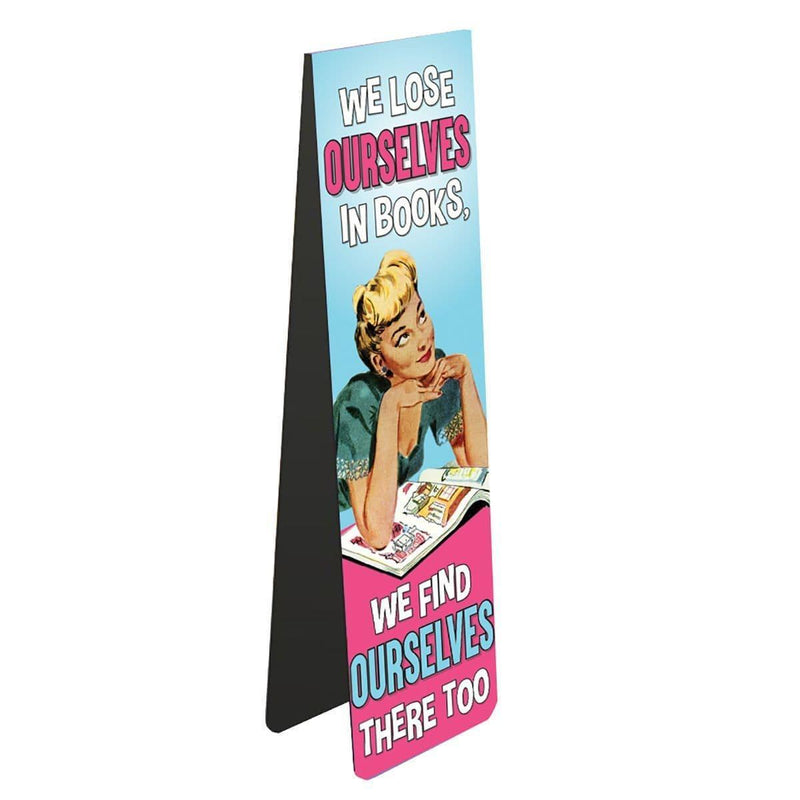 Magnetic Bookmark: We lose ourselves in books - SpectrumStore SG