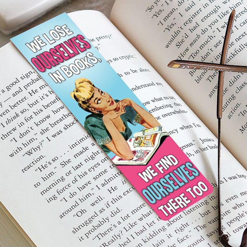 Magnetic Bookmark: We lose ourselves in books - SpectrumStore SG